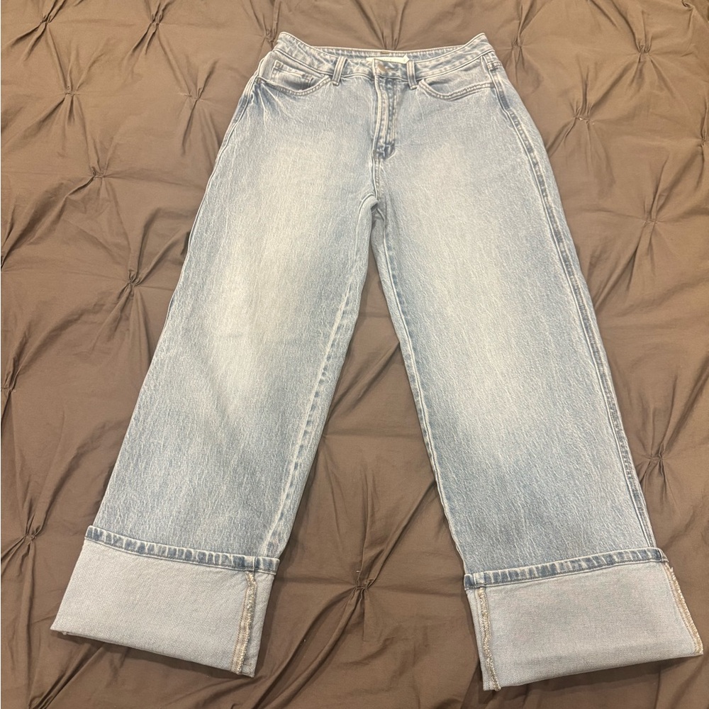 Vici Women’s Light Blue Wide Leg Jeans